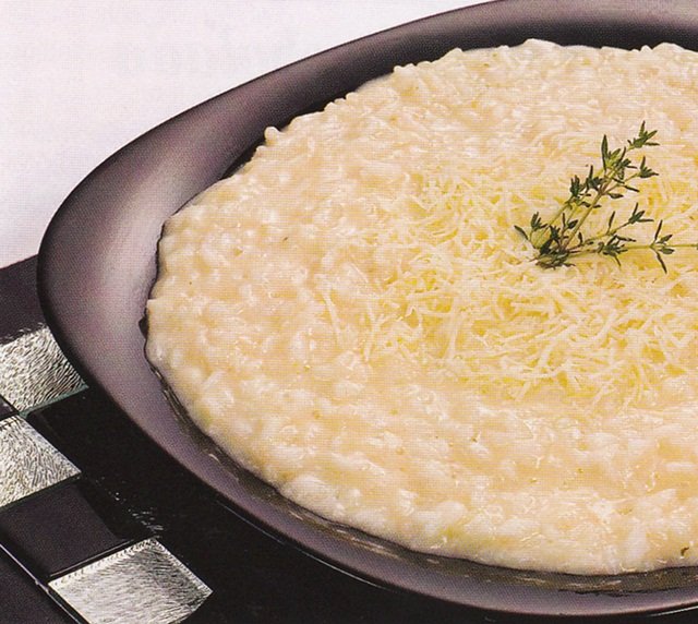 Risoto aos quatro queijos – Receitas Pra Você