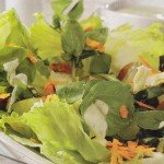 Salada com uvas         