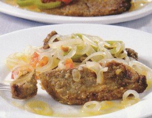 Receita de fígado acebolado
