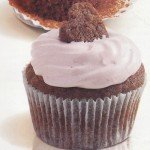 Cupcake de chocolate e aveia