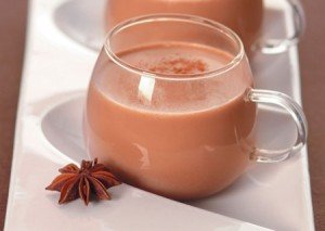 Receita de chocolate quente com especiarias