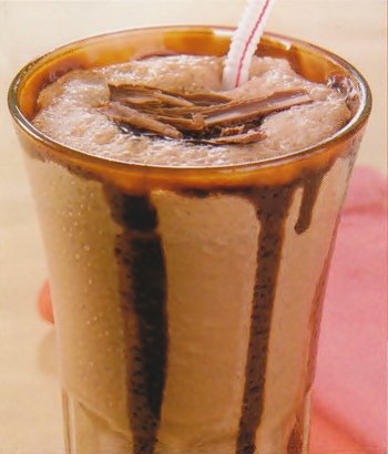 Milk shake de chocolate