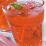 Receita de coquetel de soda e groselha