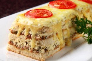 Receita de lanche gratinado de atum