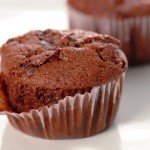 Receita de muffins de chocolate