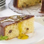 Receita de bolo de maracujá com chocolate