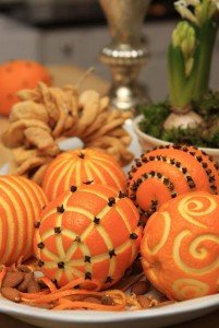 Dicas de decoração de Natal usando laranja