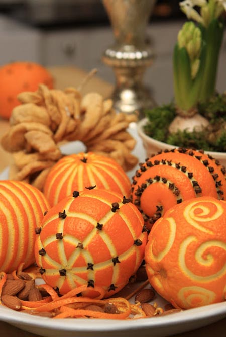 Dicas de decoração de Natal usando laranja – Receitas Pra Você