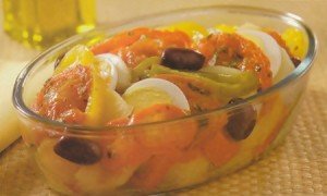 Receita de batata à portuguesa