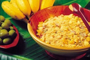 Receita de farofa à brasileira