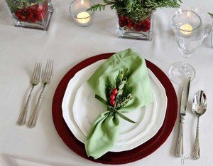 Dicas de decoração da mesa de Natal