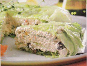 Receita de salada em camadas