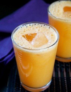 Receita de suco antioxidante de abacaxi e cenoura