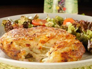 Receita de batata rosti com peito de peru