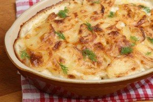 Receita de batata gratinada