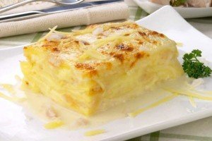 Receita de batata gratinada