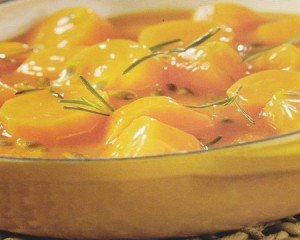 Receita de cenoura ao molho de maracujá