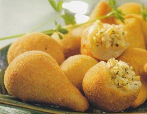 Receita de coxinha de frango