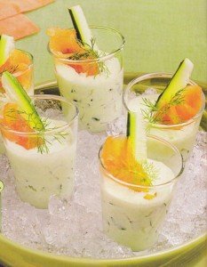 Receita de pepino refrescante