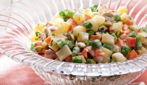 Receita de salada de vegetais