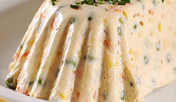 Terrine de atum e legumes