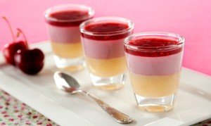 Receita de verrine de frutas roxas