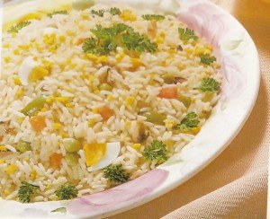 Receita de arroz à valenciana