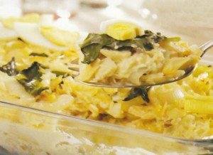 Receita de bacalhau da vovó