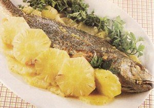 Receita de peixe assado