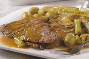 Receita de bife ensopado com vagem