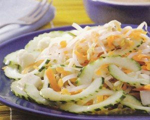 Receita de salada com pepino