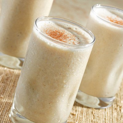 Smoothie de frutas e aveia