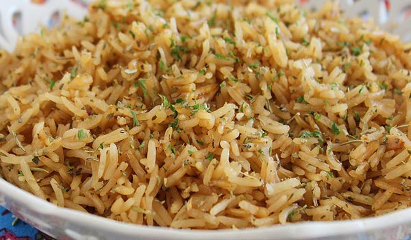 Arroz acebolado