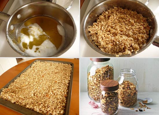 Receita de granola