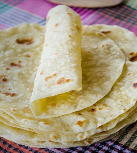 Receita de massa básica para tortilha