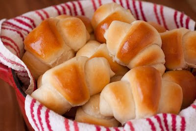 Pãezinhos amanteigados deliciosos