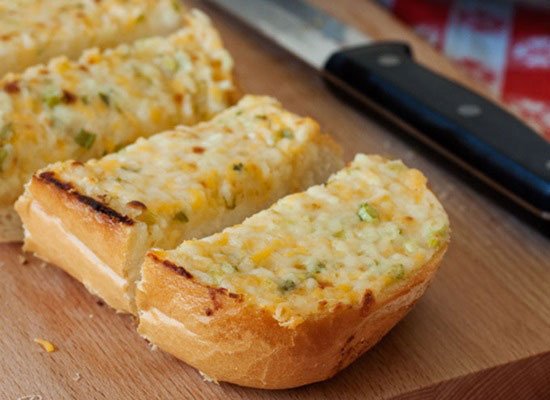 Receita de pão de alho