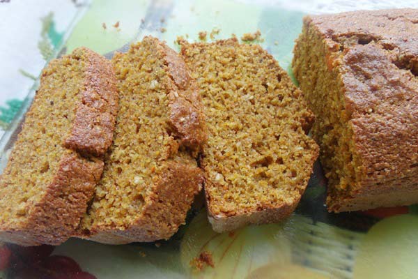 Receita de bolo de cenoura funcional