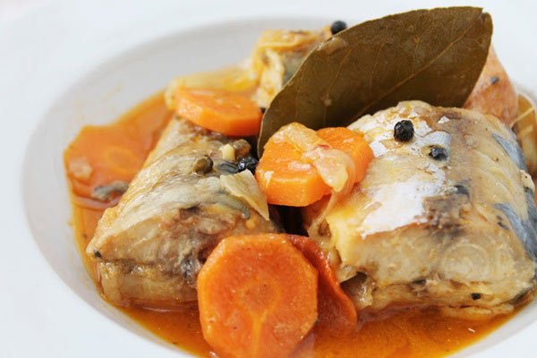 Receita de cavalinha ao molho escabeche