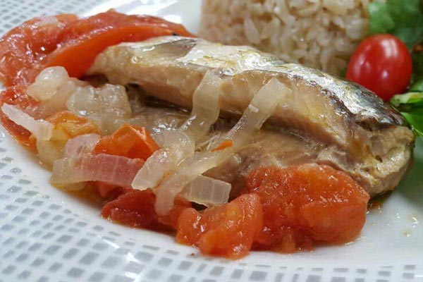 Escabeche de sardinha na panela de pressão