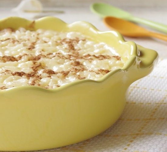 Receita de arroz doce