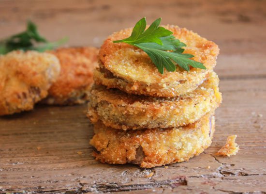 Receita de berinjela a milanesa ao forno