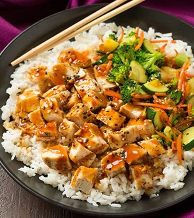 Frango teriyaki