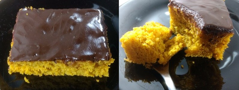 Receita de bolo de cenoura diferente