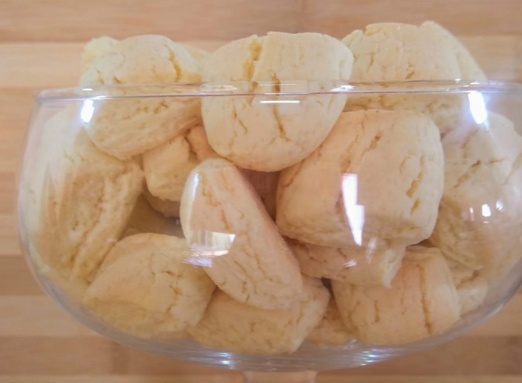 Receita de biscoito de nata
