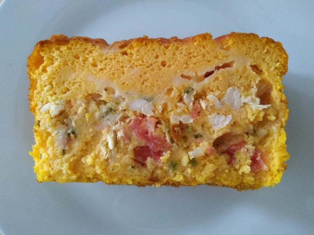 Receita de torta de abóbora com recheio de frango